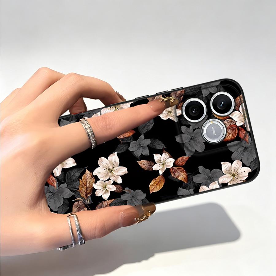 White Wild Rose Pattern Funda  - Phone Cases Honor incelemesi ve fiyatı