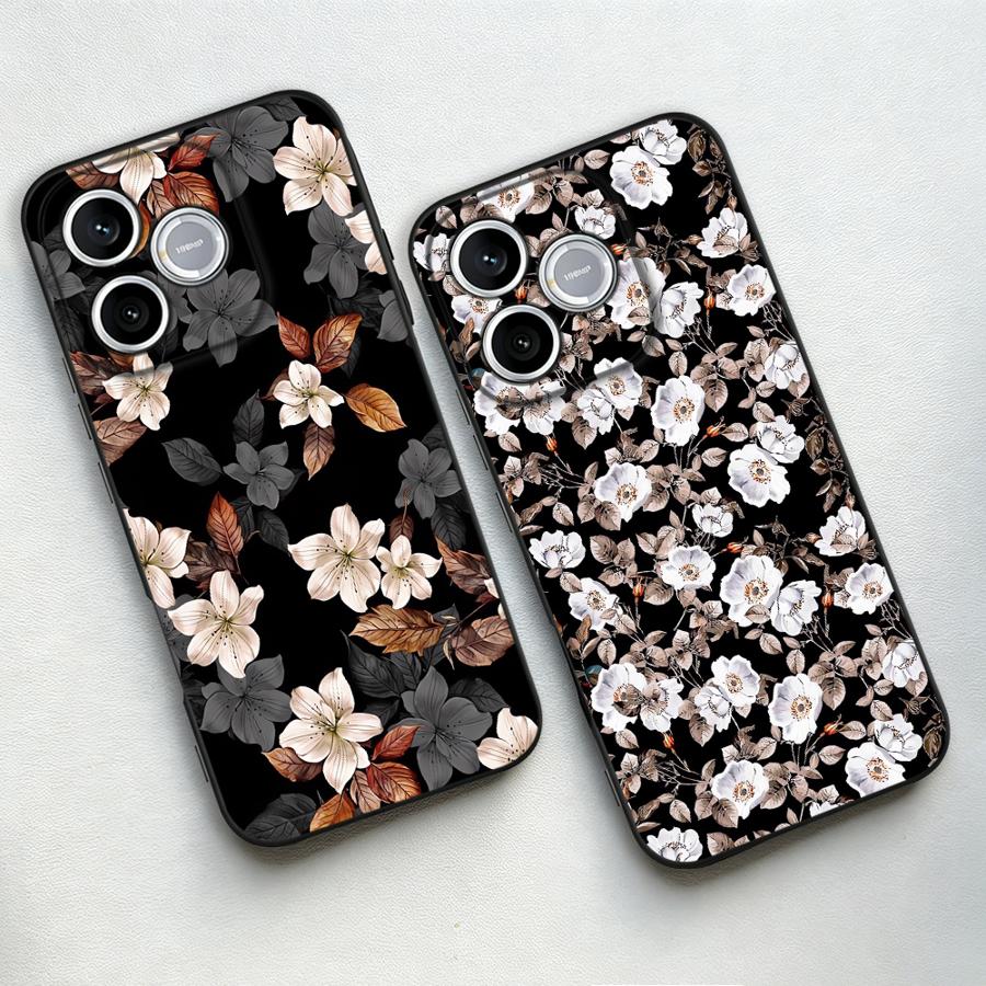 White Wild Rose Pattern Funda  - Phone Cases Honor incelemesi ve fiyatı
