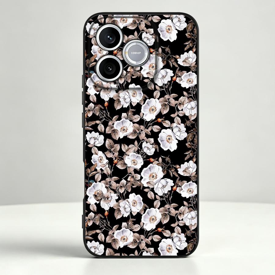 White Wild Rose Pattern Funda  - Phone Cases Honor incelemesi ve fiyatı
