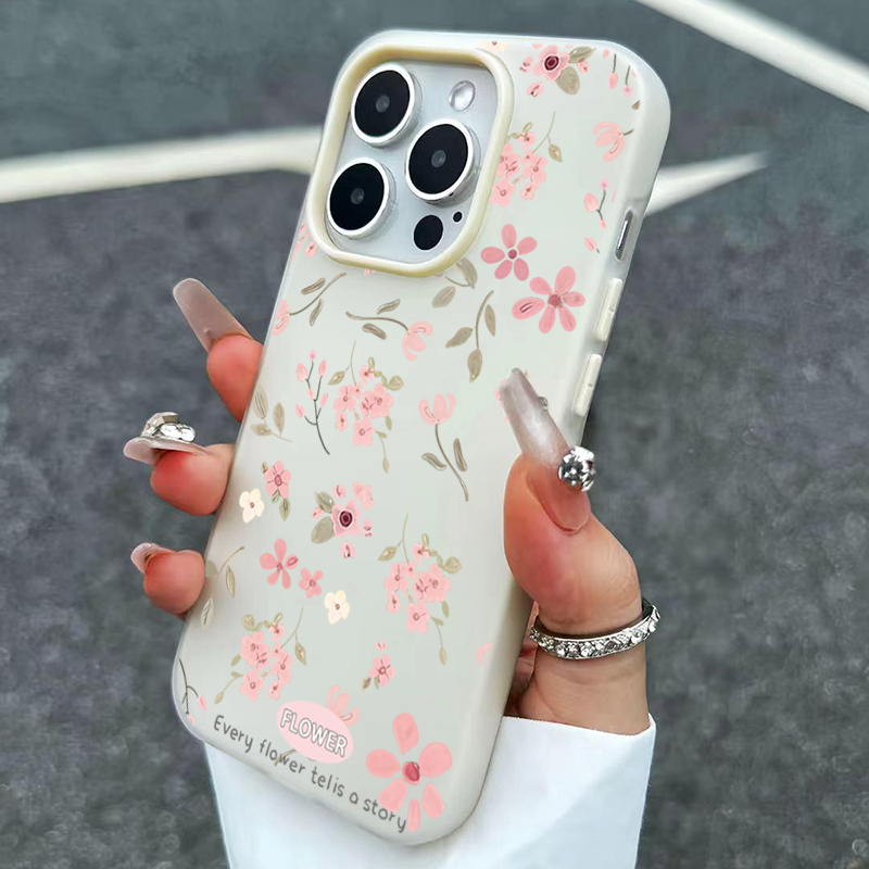 Cute Sweet Pink Floral Candy C - Phone Cases Cute incelemesi ve fiyatı