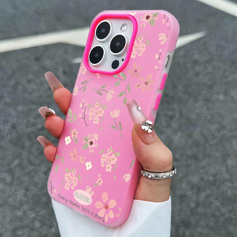 Cute Sweet Pink Floral Candy C - Phone Cases Cute incelemesi ve fiyatı