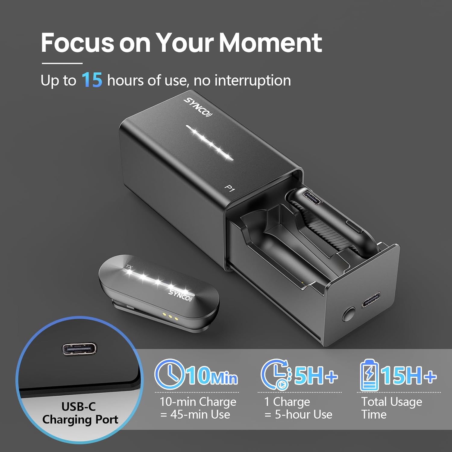 SYNCO Wireless Lavalier Microp - Phone Cases Case incelemesi ve fiyatı