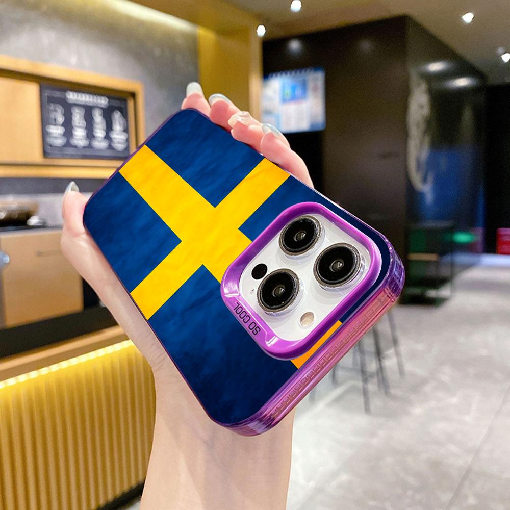 Sweden Flag Phone Case for iPh - Phone Cases Sweden incelemesi ve fiyatı