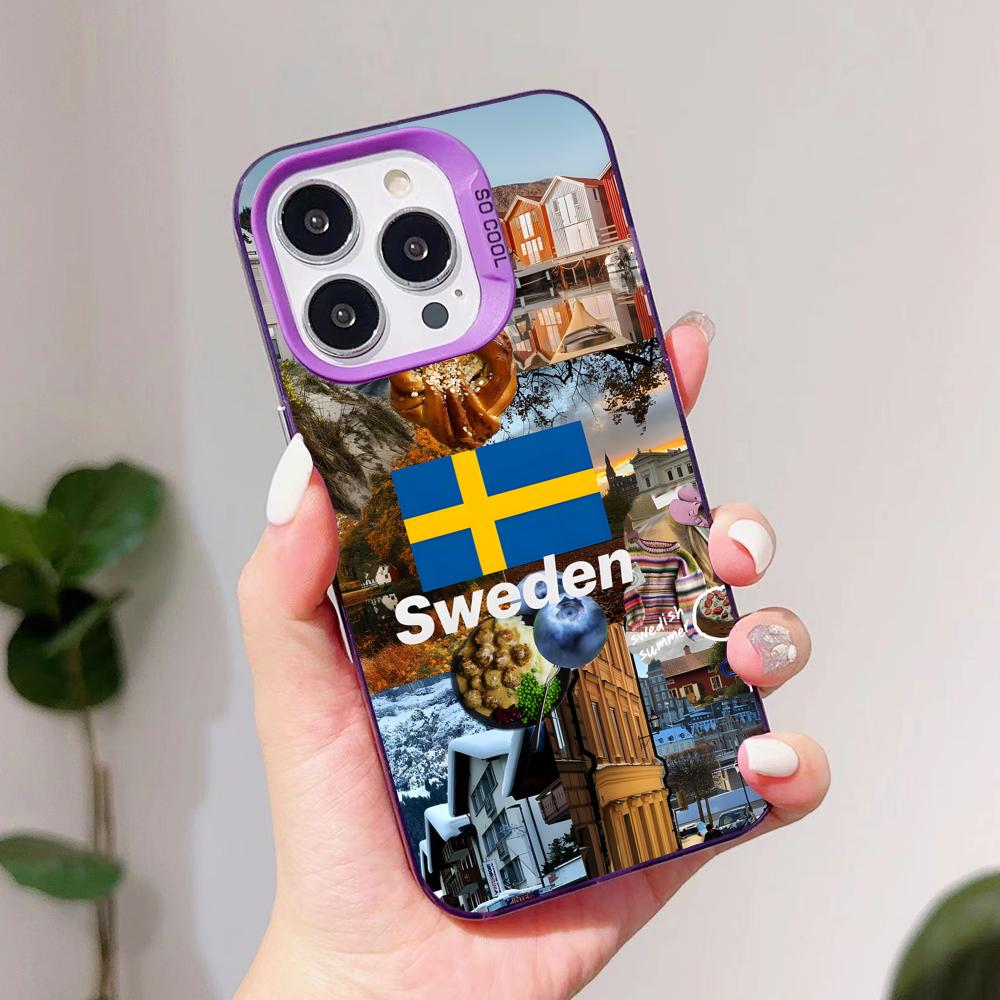 Sweden Flag Phone Case for iPh - Phone Cases Sweden incelemesi ve fiyatı