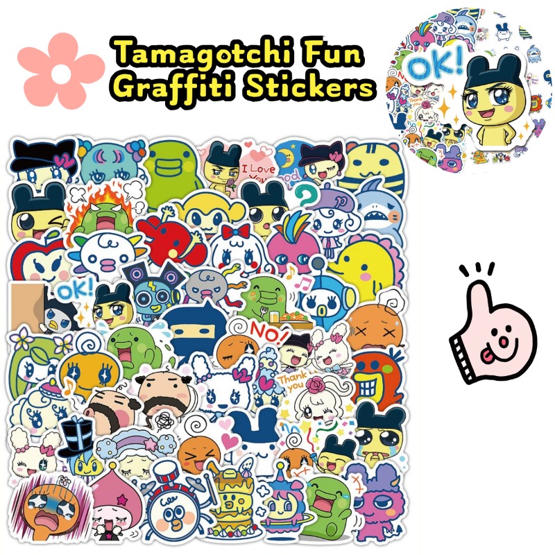 Japanese Tamagotchi Stickers E - Phone Cases Japanese incelemesi ve fiyatı