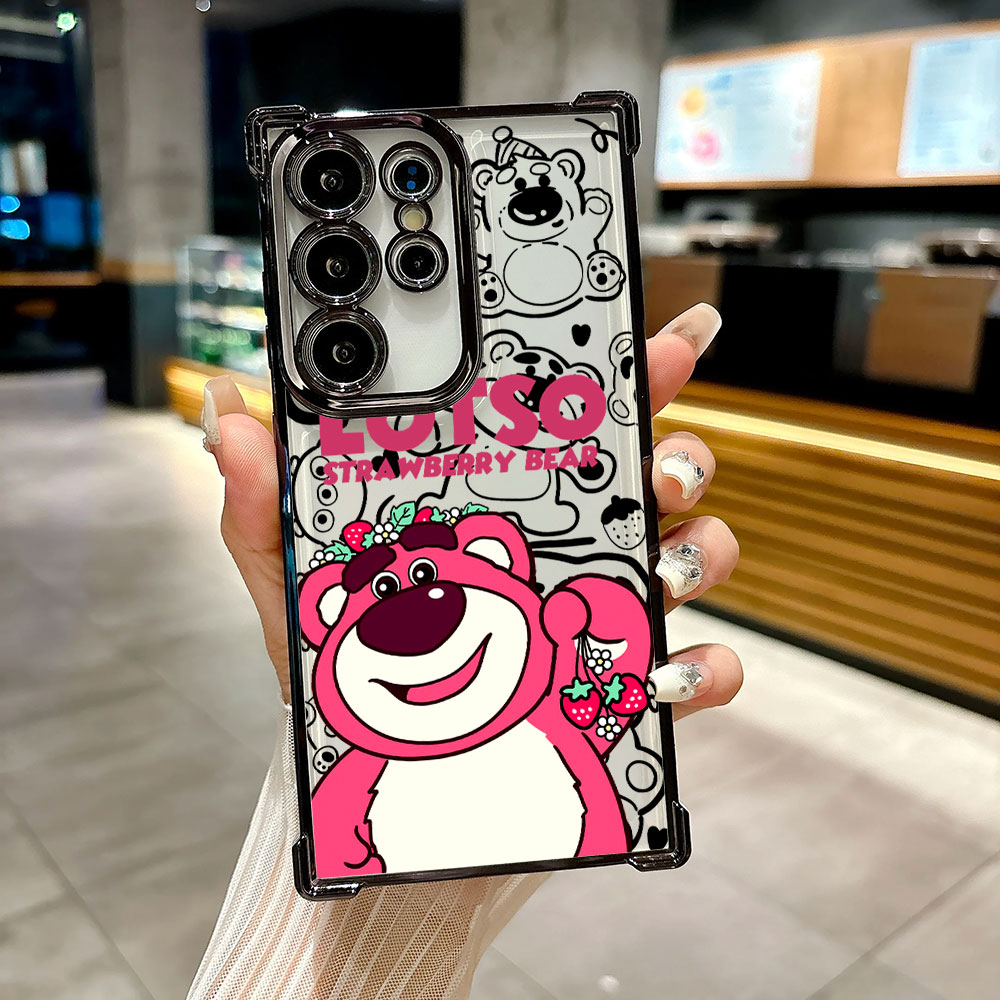 Lotso Strawberry Bear Silicone - Phone Cases Cute incelemesi ve fiyatı