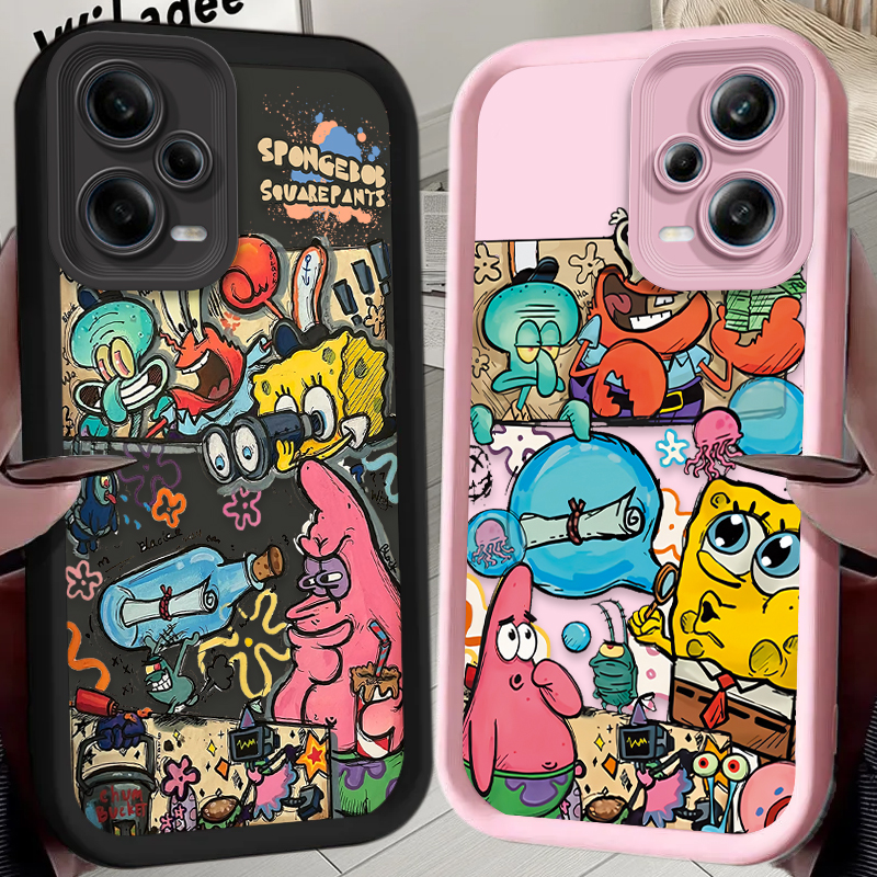 SpongeBob Dolls Shockproof Pho - Phone Cases Xiaomi Redmi 12 incelemesi ve fiyatı