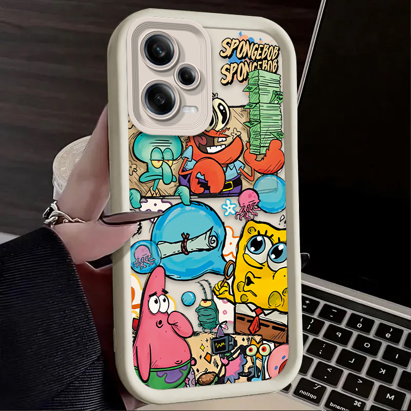 SpongeBob Dolls Shockproof Pho - Phone Cases Xiaomi Redmi 12 incelemesi ve fiyatı