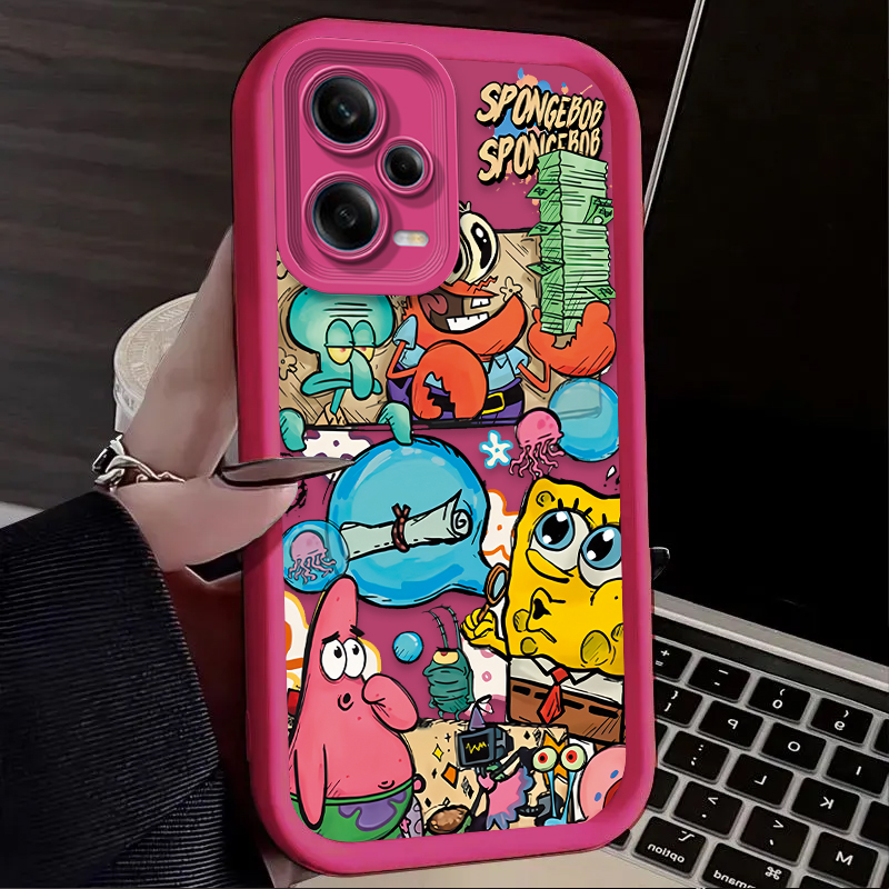 SpongeBob Dolls Shockproof Pho - Phone Cases Xiaomi Redmi 12 incelemesi ve fiyatı