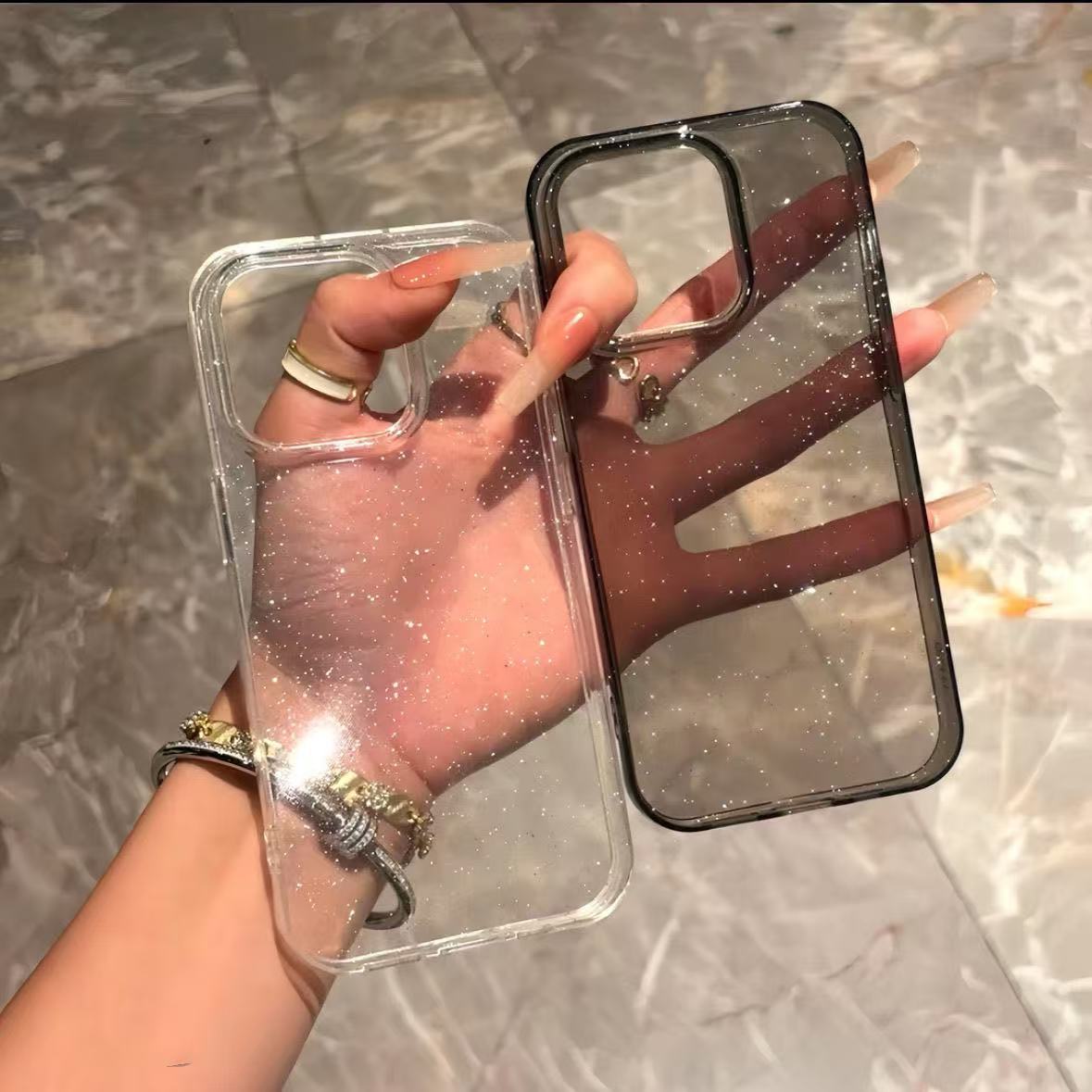 New Luxury Bling Glitter Clear - Phone Cases Arc incelemesi ve fiyatı