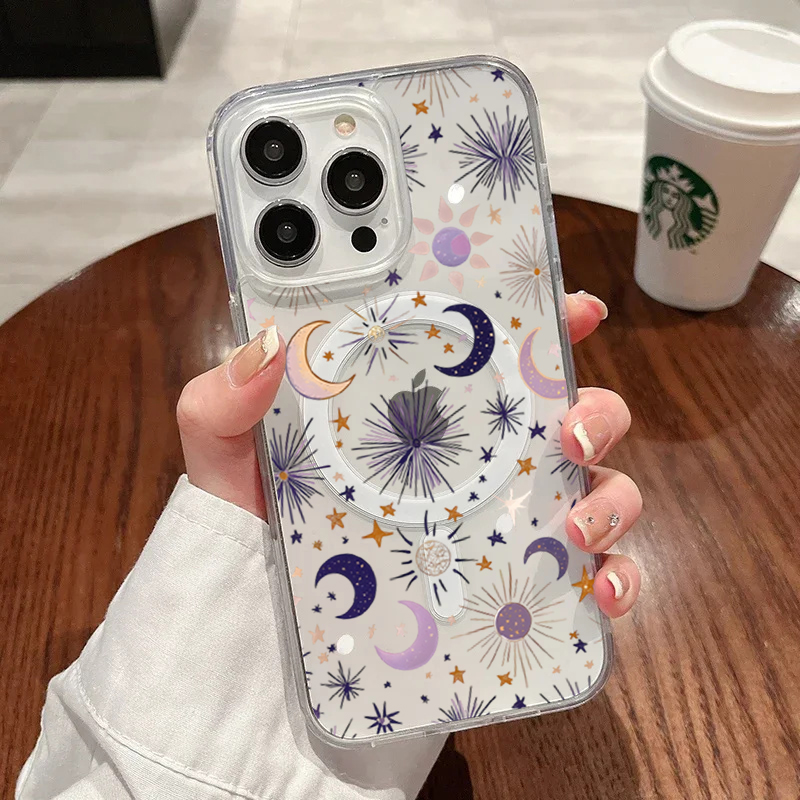 Romantic Sun Moon Stars Phone  - Phone Cases Bulk incelemesi ve fiyatı