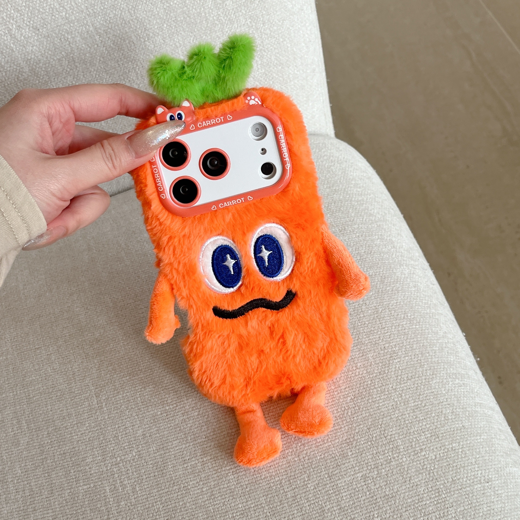 Cute Plush Phone Case with Qui - Phone Cases Iphone 17 Pro Max incelemesi ve fiyatı