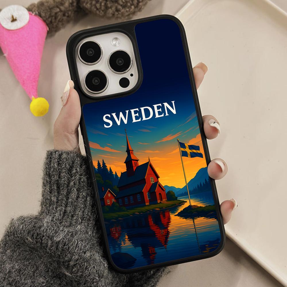Sweden Flag Phone Case for iPh - Phone Cases Sweden incelemesi ve fiyatı