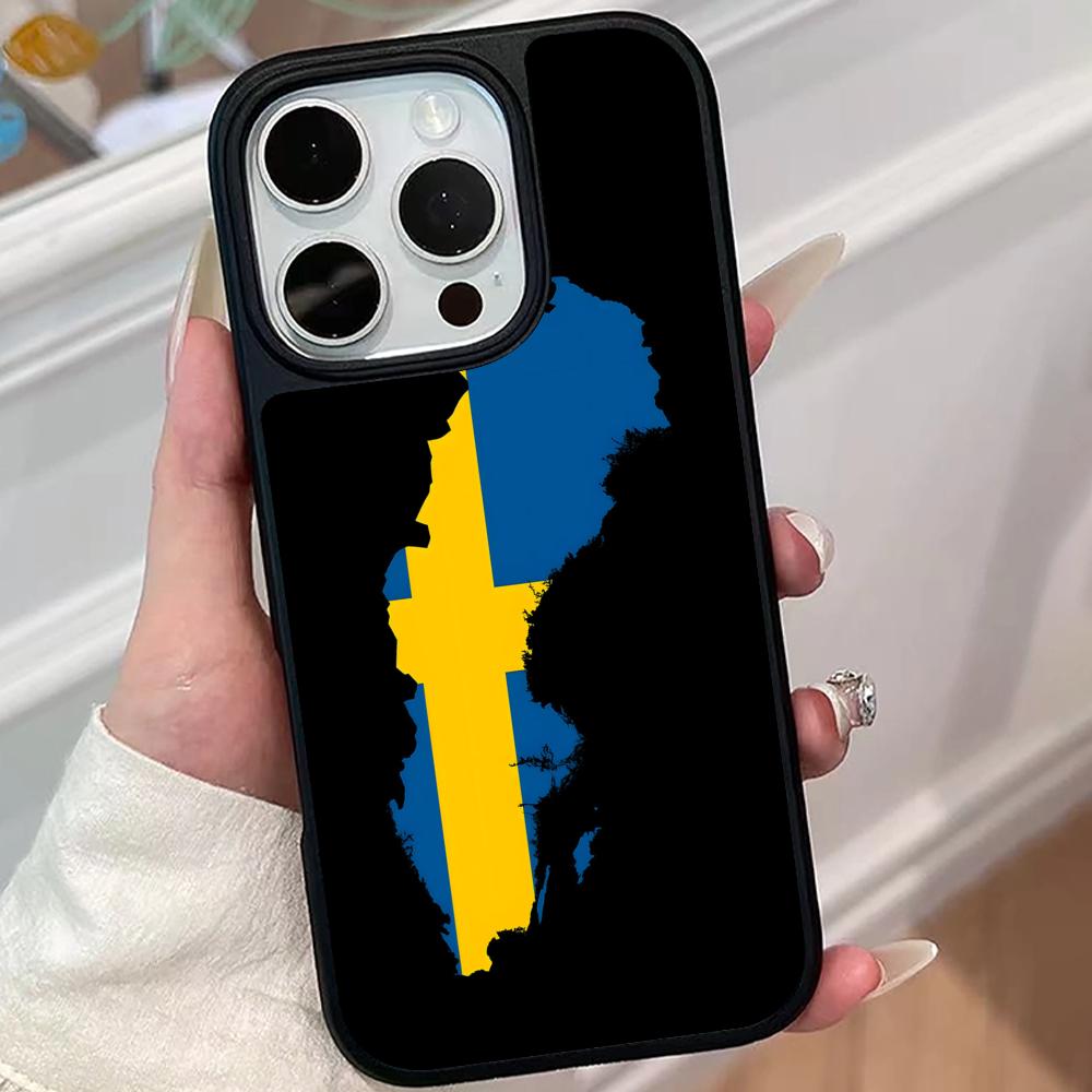 Sweden Flag Phone Case for iPh - Phone Cases Sweden incelemesi ve fiyatı