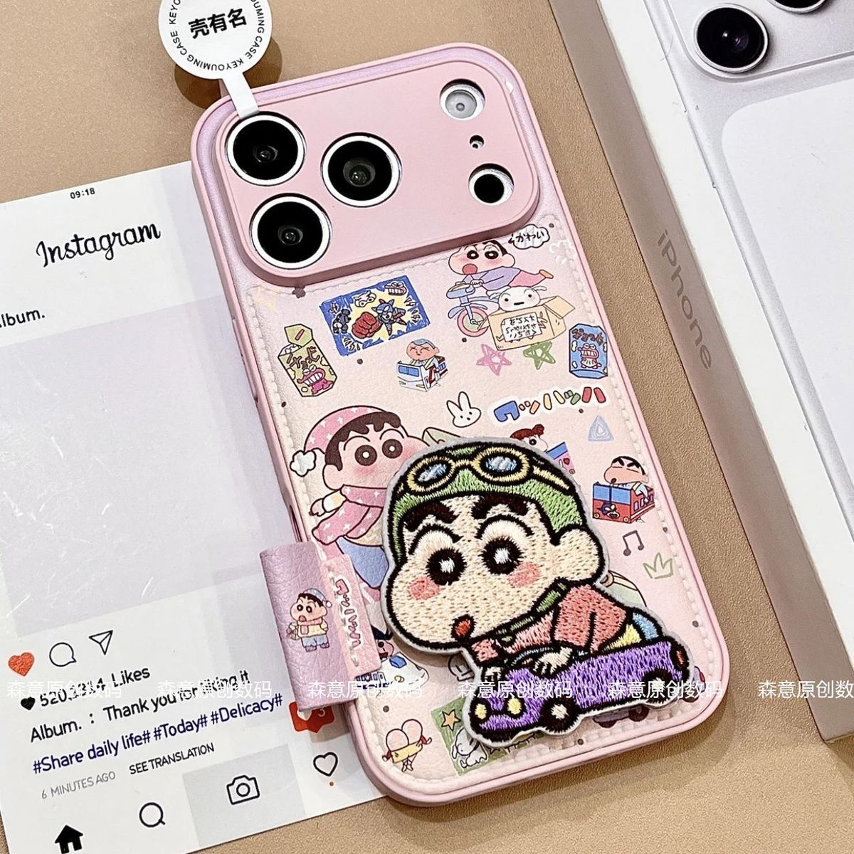 Crayon Shin chan phone case su - Phone Cases Japanese incelemesi ve fiyatı