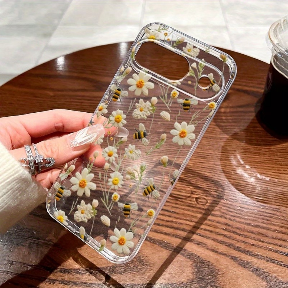 Cute Honeybee Flower Pattern S - Phone Cases Cute incelemesi ve fiyatı