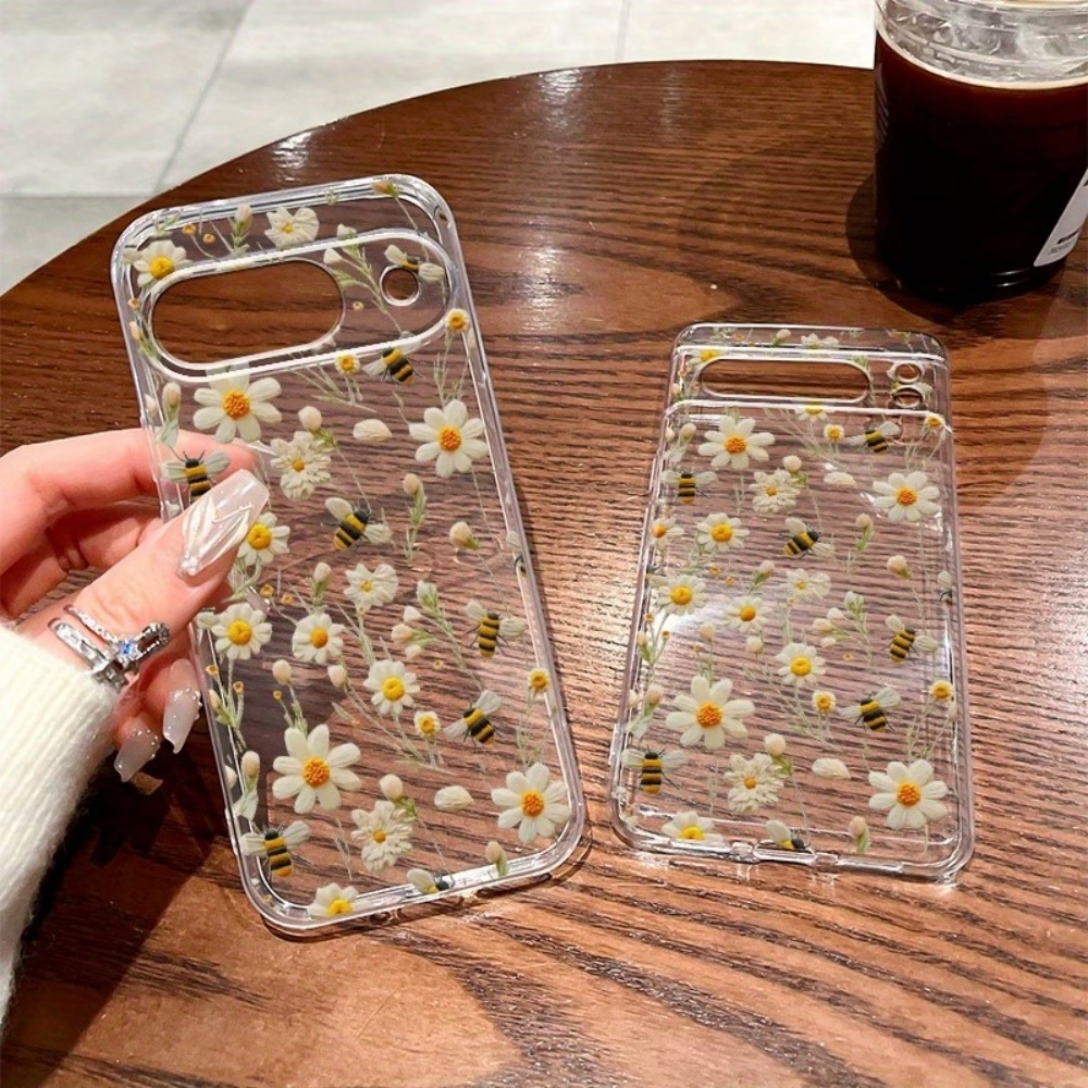 Cute Honeybee Flower Pattern S - Phone Cases Cute incelemesi ve fiyatı