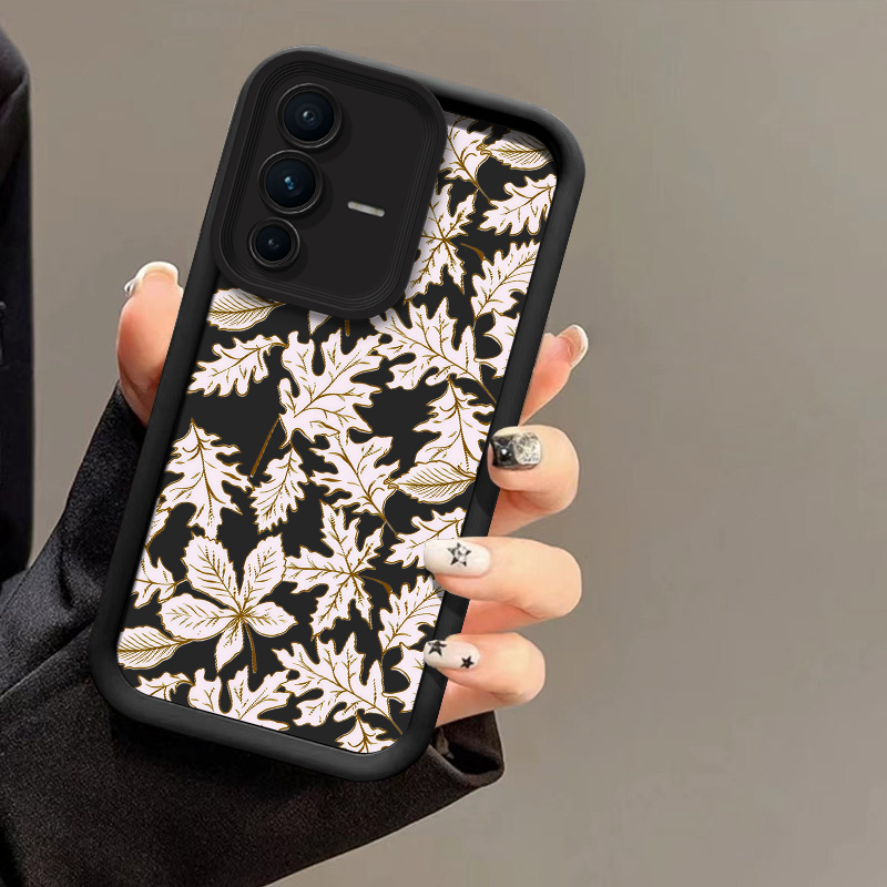 Leaves Pattern Phone Case For  - Phone Cases Vivo incelemesi ve fiyatı