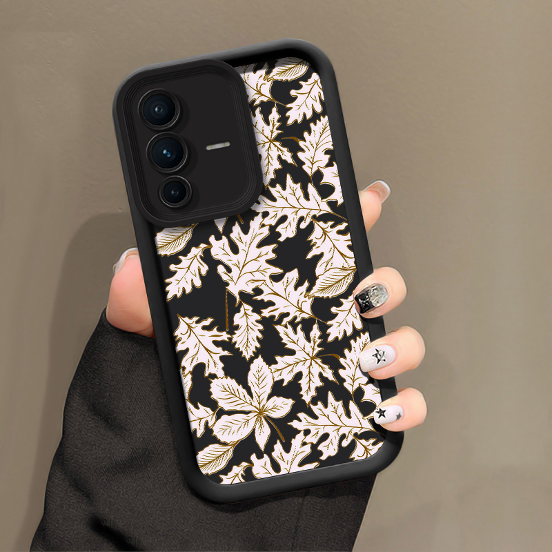Leaves Pattern Phone Case For  - Phone Cases Vivo incelemesi ve fiyatı
