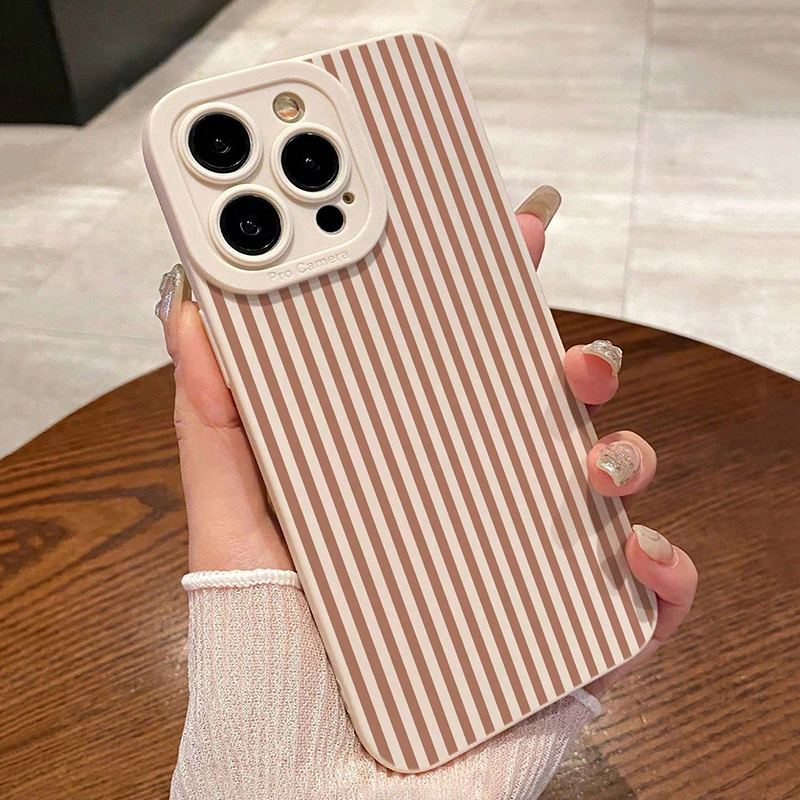 Pink Striped Painted Anti-Drop - Phone Cases Bulk incelemesi ve fiyatı