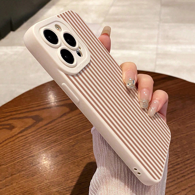 Pink Striped Painted Anti-Drop - Phone Cases Bulk incelemesi ve fiyatı