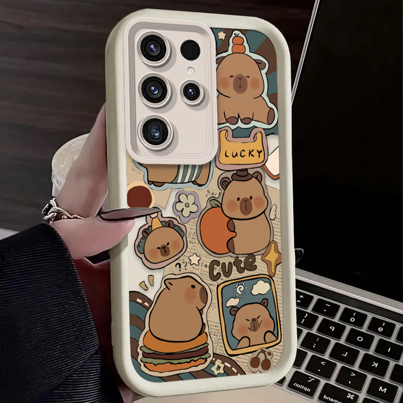 Cute Capybara Hamburger Phone  - Phone Cases Cute incelemesi ve fiyatı