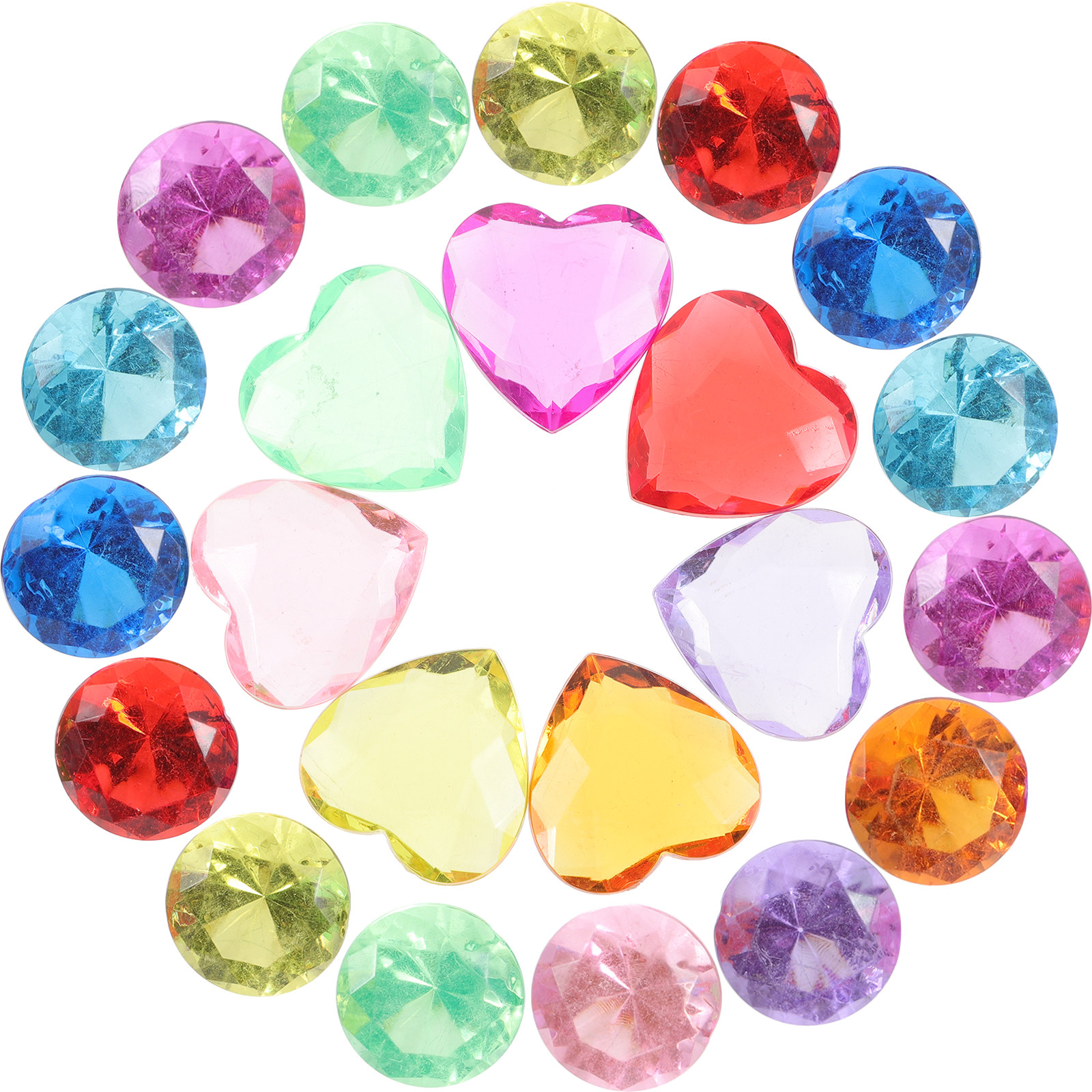 100Pcs Children's Acrylic Rhin - Phone Cases Europe incelemesi ve fiyatı